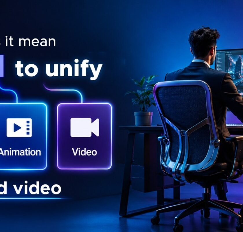 How AI Is Merging Design Animation and Video